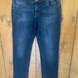 Kut from the Kloth Dark Blue Straight Leg Jeans